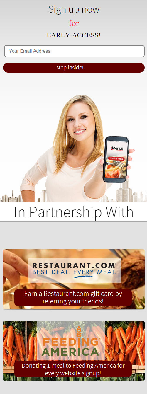mobile version of imenu page